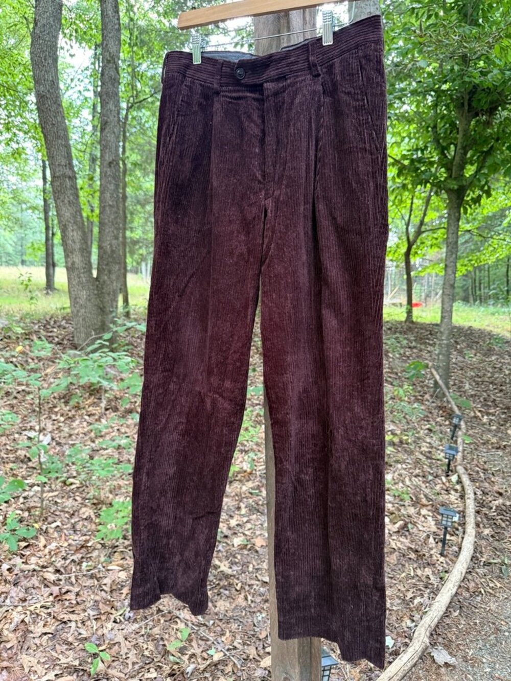 Todd Snyder : Wide Wale Straight Leg Corduroy Trouser in Chocolate Brown